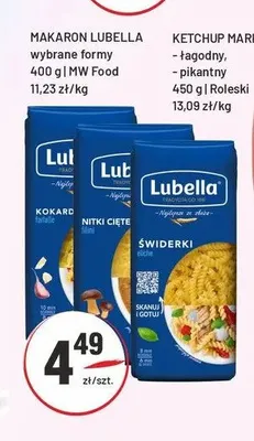 Makaron Lubella Kokardki promocja w Sedal