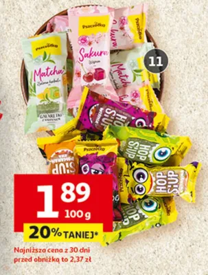 Galaretki w cukrze Hop Siup lub Sakura & Matcha promocja w Auchan