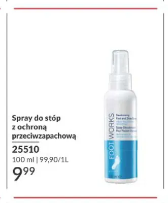 Spray do stóp z ochroną przeciwzapachową Avon promocja w AVON
