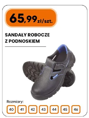 Sandały robocze z podnoskiem promocja w HIPPER.pl