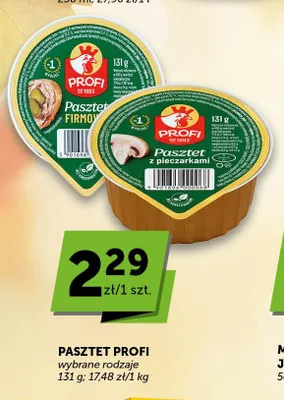 Pasztet z pieczarkami Profi promocja w ABC