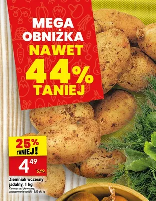 Ziemniaki wczesny jadalny promocja w Twój Market