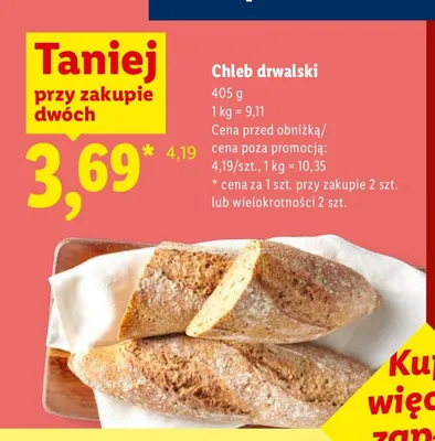 Chleb drwalski promocja w Lidl