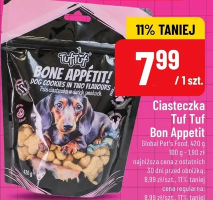 Ciasteczka Bon Appetit Tuf Tuf promocja w POLOmarket