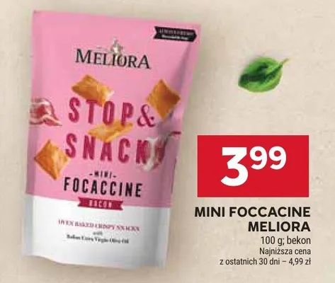 Mini foccaccine promocja w Stokrotka