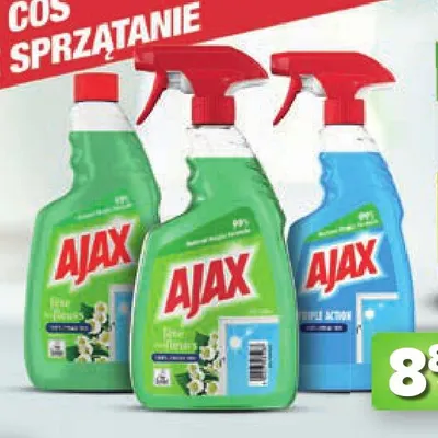Płyn do szyb Ajax promocja w Stokrotka