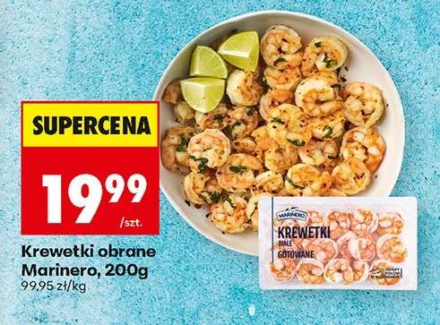 Krewetki obrane promocja w Biedronka
