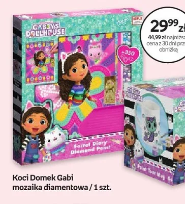 Koci Domek Gabi mozaika diamentowa promocja w Empik