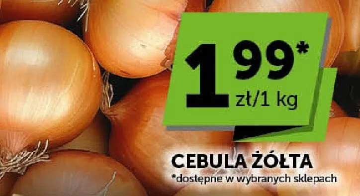 Cebula żółta promocja w ABC