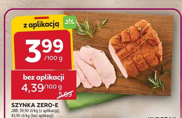Szynka Zero-E JBB promocja w Stokrotka