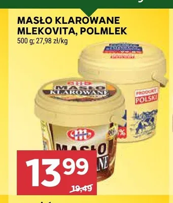 Masło klarowane Mlekovita promocja w Stokrotka