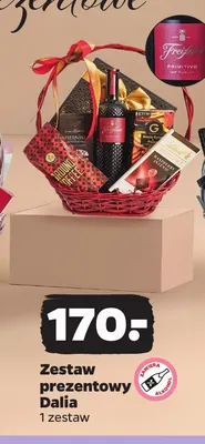 Zestaw prezentowy Dalia promocja w Netto