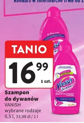 Szampon do dywanów wybrane rodzaje promocja w Intermarche