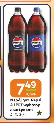 Napój gazowany Pepsi promocja w Społem Częstochowa