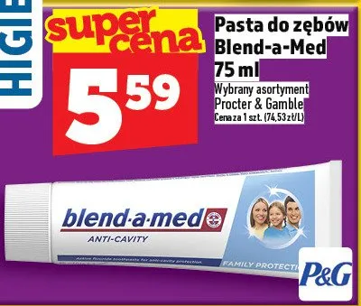 Pasta do zębów Blend-a-Med promocja w TOPAZ