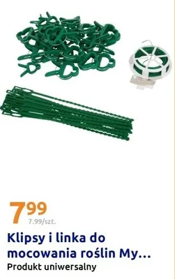 Klipsy i linka do mocowania roślin My Garden Produkt uniwersalny promocja w Action