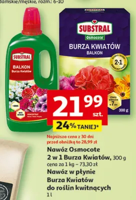 Nawóz Osmocote 2 w 1 Burza Kwiatów promocja w Auchan