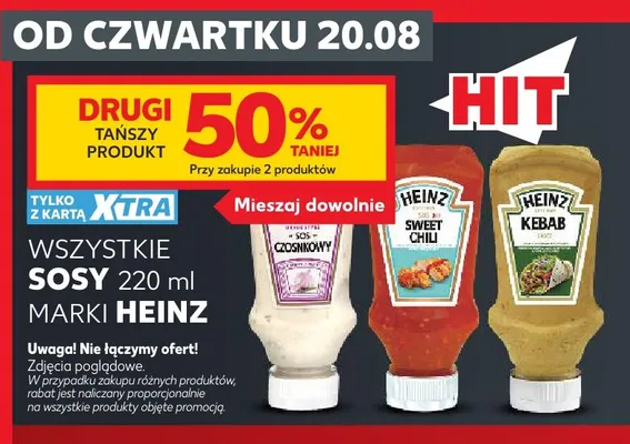 Sos Kebab Heinz promocja w Kaufland