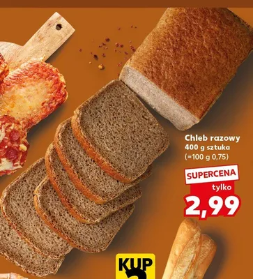Chleb razowy promocja w Kaufland