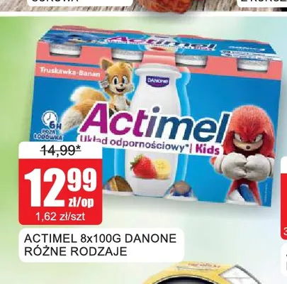 Actimel Danone 8-pak promocja w Bingo
