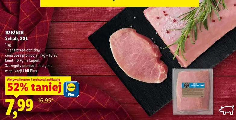 Schab, XXL promocja w Lidl