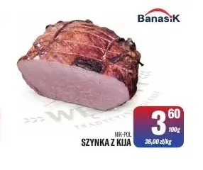Szynka z kija Nik-Pol promocja w Tomi Markt
