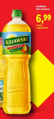 Olej rzepakowy Kujawski promocja w Lidl