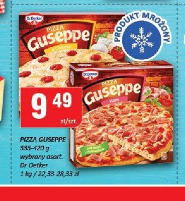 Pizza Guseppe 4 Sery Dr. Oetker promocja w Chorten