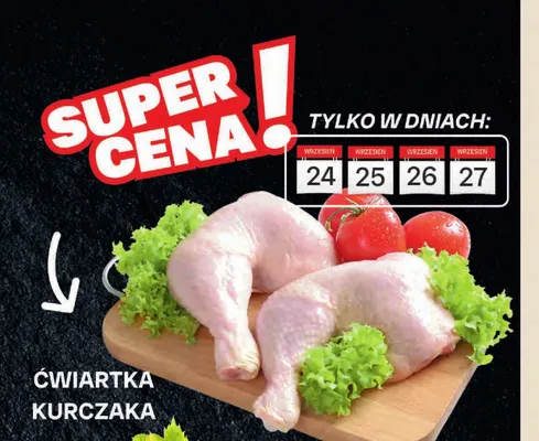 Ćwiartka kurczaka promocja w Chorten