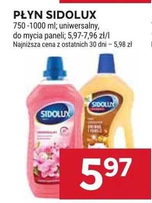 Płyn Sidolux promocja w Stokrotka