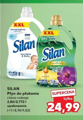 Płyn do płukania Silan Aromatherapy Fascinating Jungle promocja w Kaufland