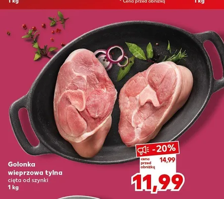 Golonka wieprzowa tylna cięta od szynki promocja w Kaufland