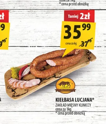 Kiełbasa Lucjana Klinicy promocja w Arhelan