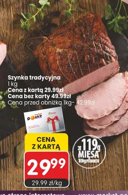 Szynka tradycyjna Nik-Pol promocja w Market Point