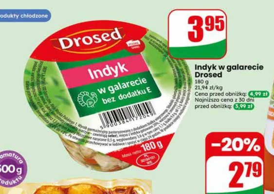 Indyk w galarecie Drosed promocja w Dino