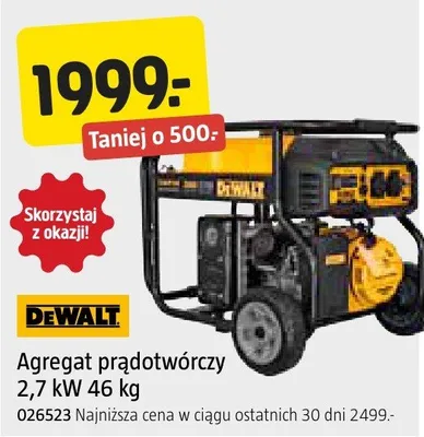 Agregat prądotwórczy 2,7 kW 46 kg promocja w Jula