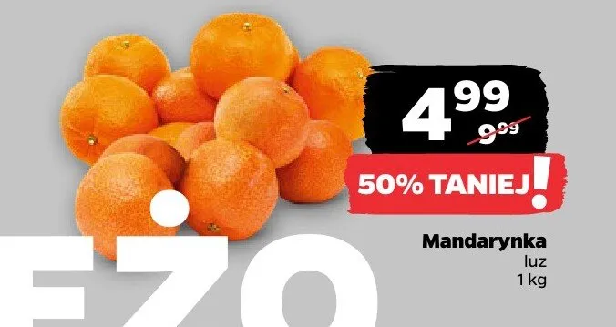 Mandarynka promocja w Netto