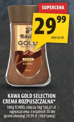 Kawa Gold Selection crema rozpuszczalna promocja w Arhelan