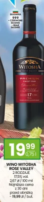 Wino Witosha Rose Valley promocja w Twój Market