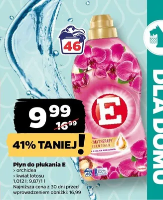 Płyn do płukania orchidea, kwiat lotosu promocja w Netto
