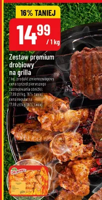 Zestaw premium drobiowy na grilla Drobimex promocja w POLOmarket