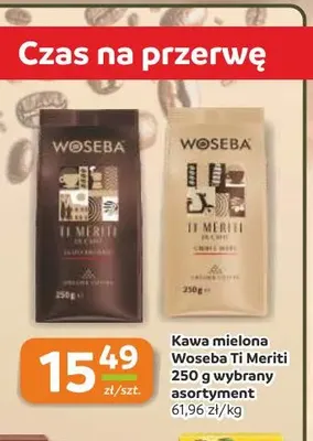 Kawa mielona Woseba Ti Meriti Espresso promocja w Gama