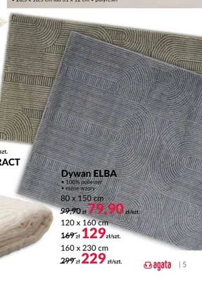 Dywan Elba 120x160 cm promocja w Salony Agata