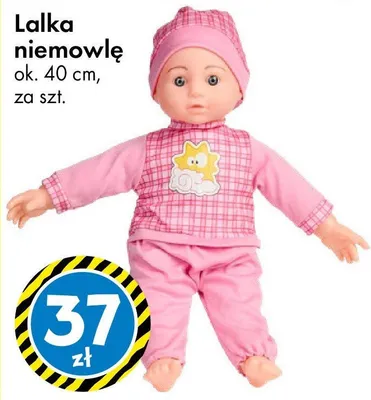 Lalka niemowlę ok. 40 cm, za szt. promocja w Tedi