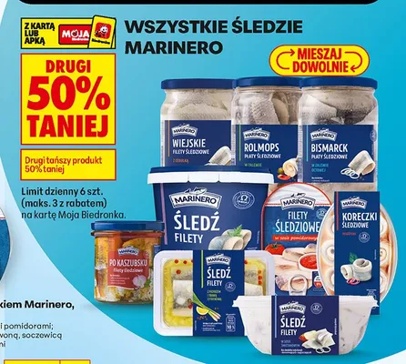 Śledzie wiejskie matje śledziowe promocja w Biedronka