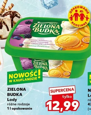 Lody różne rodzaje promocja w Kaufland