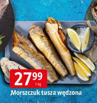 Morszczuk tusza wędzona promocja w Leclerc
