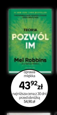 Książka Teoria Pozwól im Mel Robbins promocja w Empik