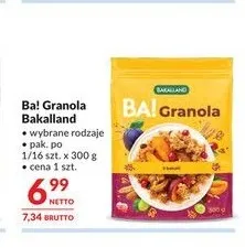 Ba! Granola Bakalland promocja w Makro