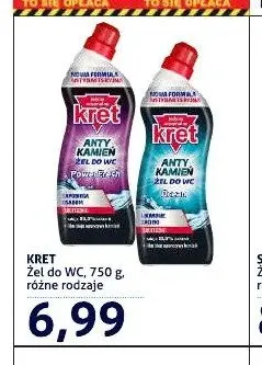 Żel do WC Kret promocja w Blue Stop